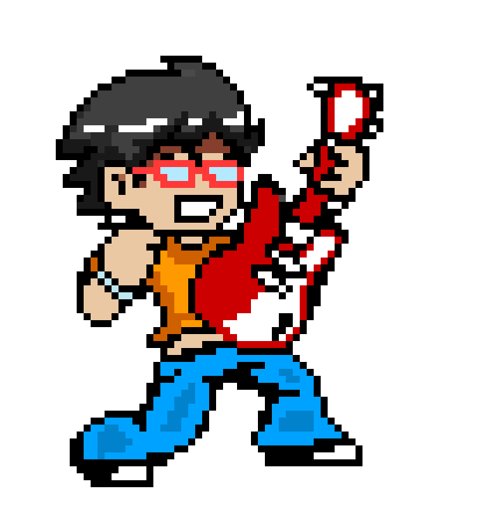 [b3ba1c] Scott Pilgrim glasses