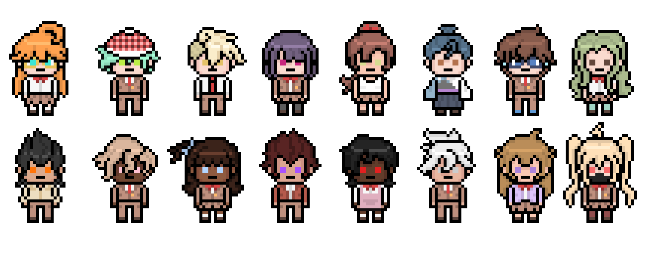 [4e4376] Danganronpa OCs 2