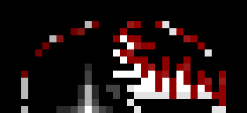 [57dac4] oh btw he looks like normal Terror right now since he can shapeshift from this form to normal form, differences are: torn jumper, ragged shoe and only showing the red eye)