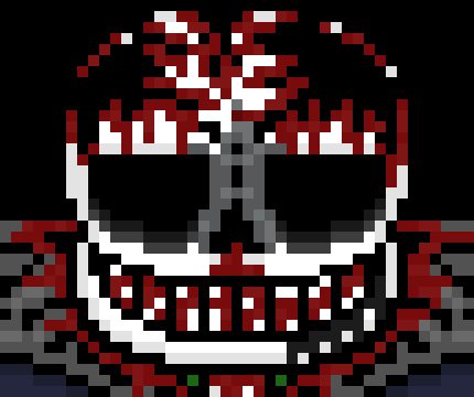 [0fe767] *it regrows*  OH FIGHTING BACK ARE WE? I SEE YOU KILLED SOME OF YOUR EMOTIONS? *rains axes above Hysteria *