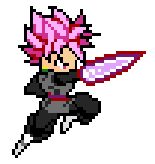 [a662d6] Super Saiyan Rose Goku Black