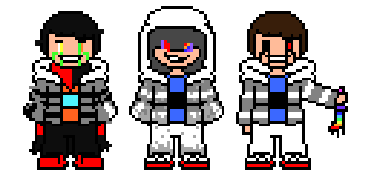 [182111] Evil Chris trio sprite