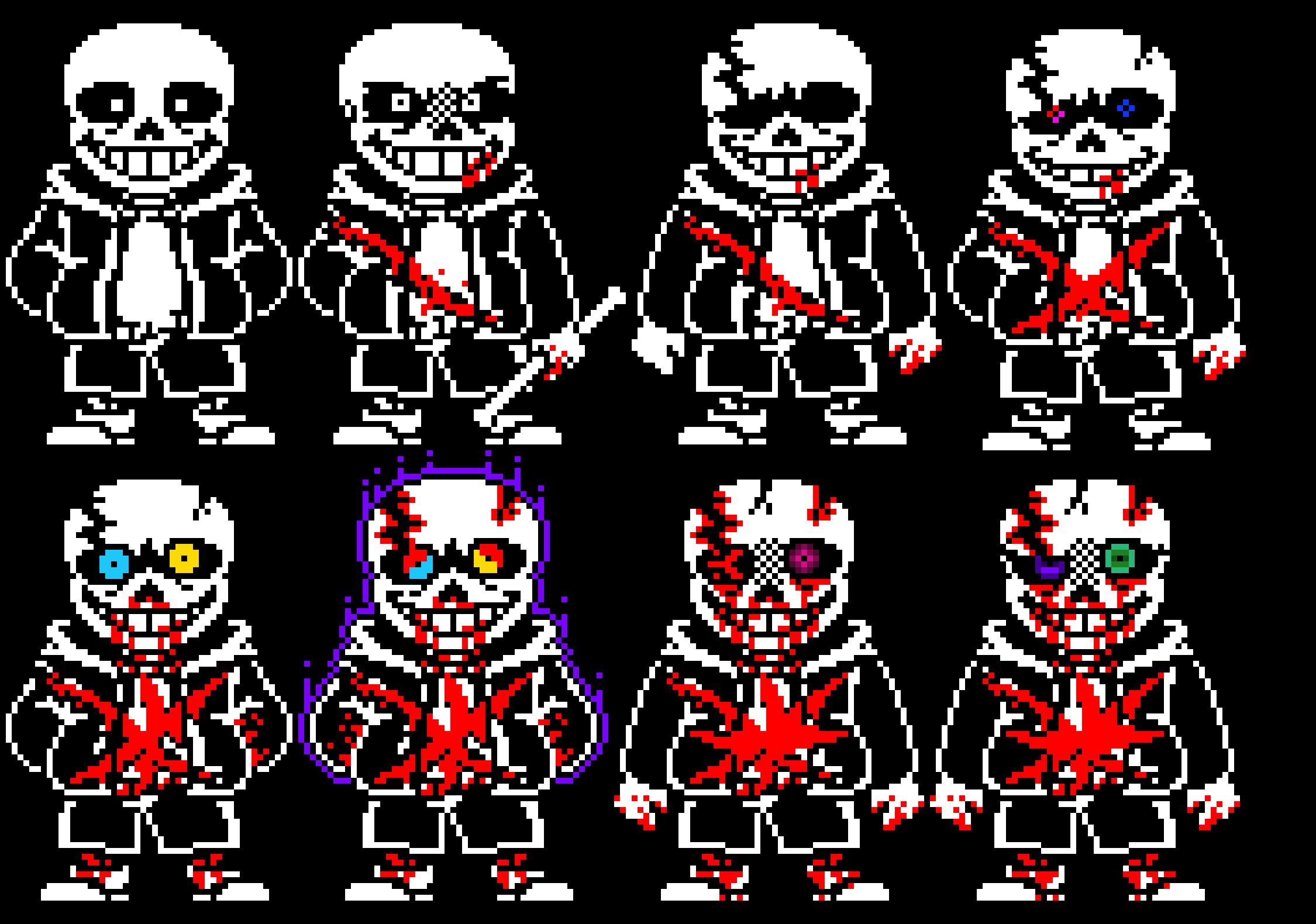 [80feb5] Undertale Last Breath Phases 1-8