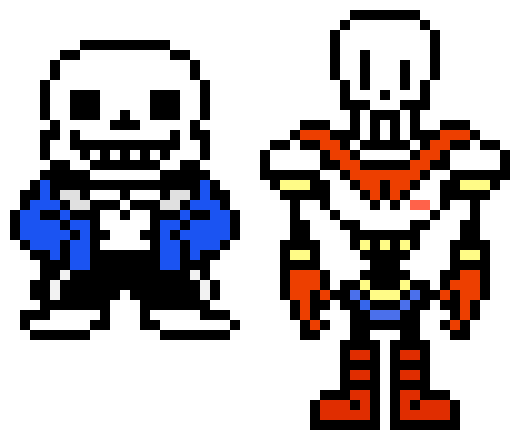 sans and papyrus because why the hell not