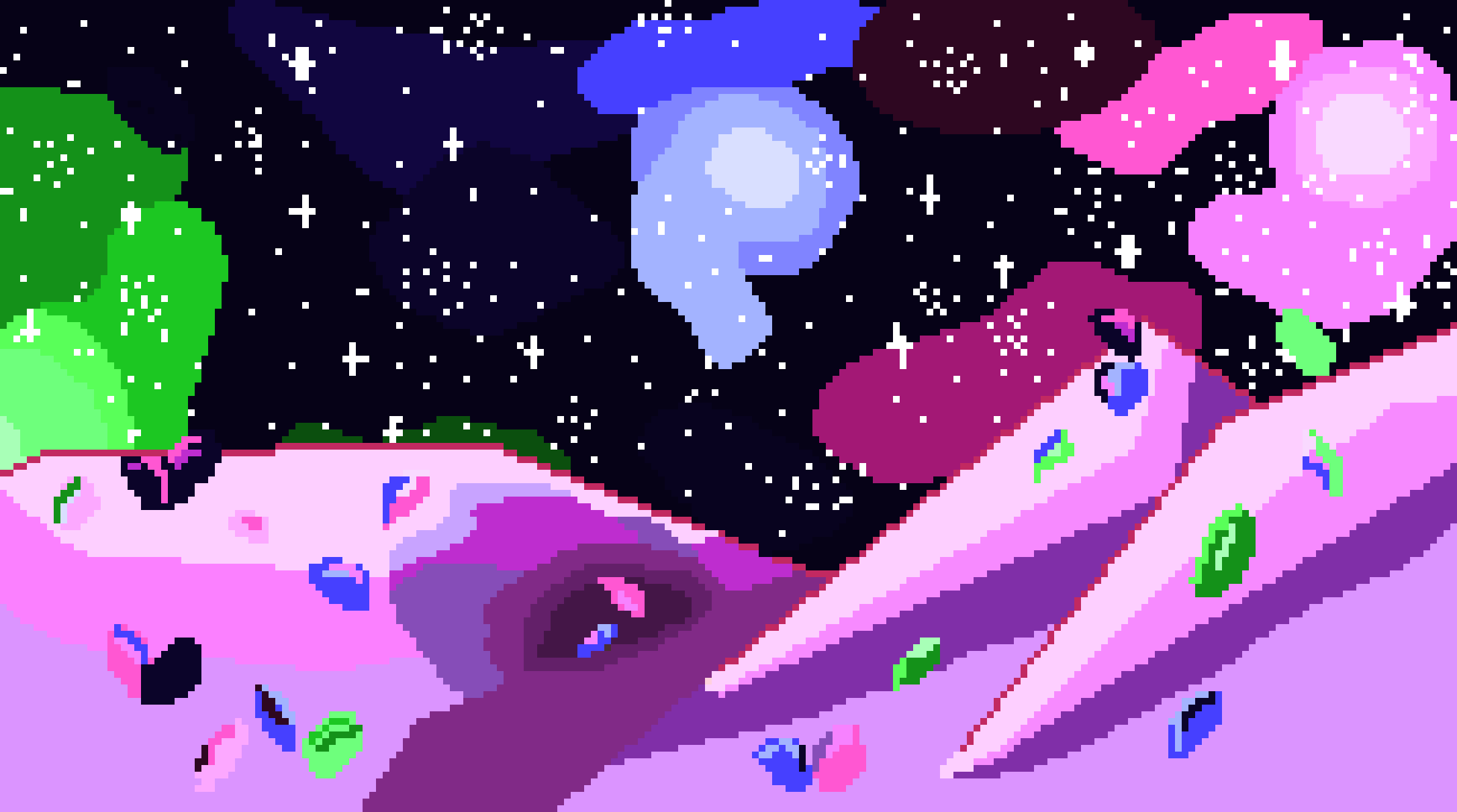 [3c25d9] Crystal Planet#2