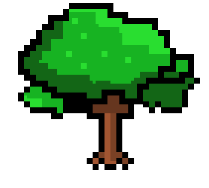 [23012d] tree pixel