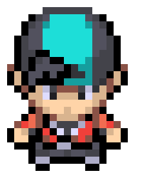 [24e4f3] Aster- Main Character for pokemon comet and asteroid