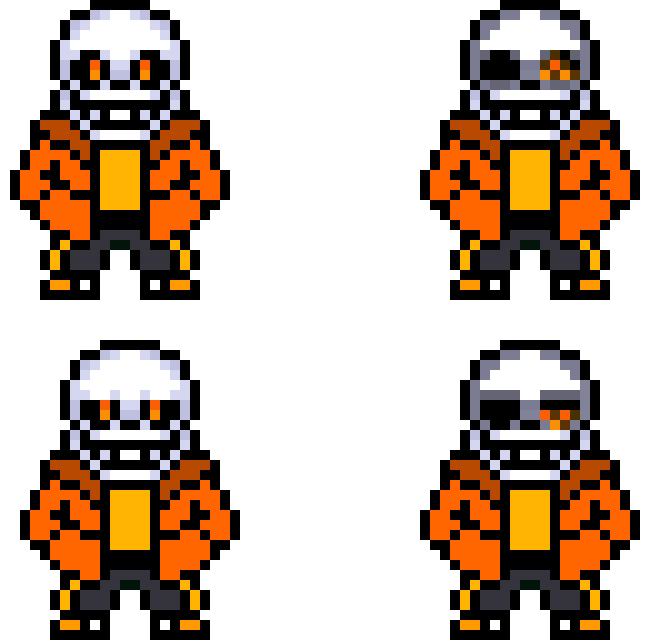 [2bf0f6] Cheese Sans V4 sprite sheet