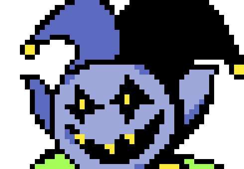 [401102] *jevil gets excited and kinda crazy after not seeing humans for thousands of years*LIGHTNER,LIGHTNER! COME,COME! BE FREE,FREE WITH ME IN MY FREEDOM,FREEDOM!!! GO FIND THE OTHER KEY PEICES AD COME INO MY FREEDOM,FREEDOM!-Jevil