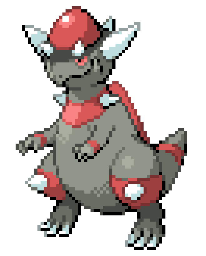 [3d0b34] Shiny Rampardos