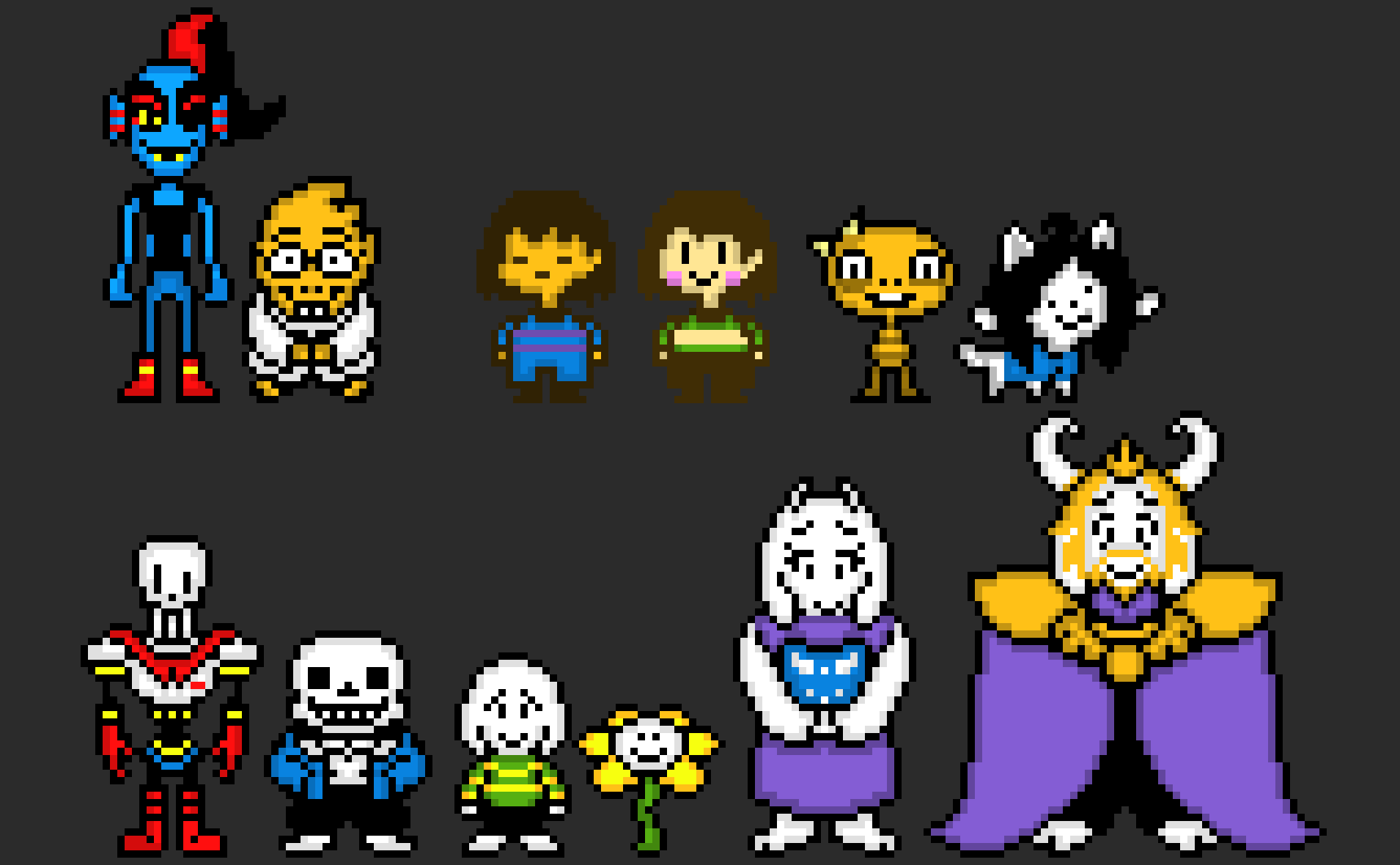 Undertale Characters