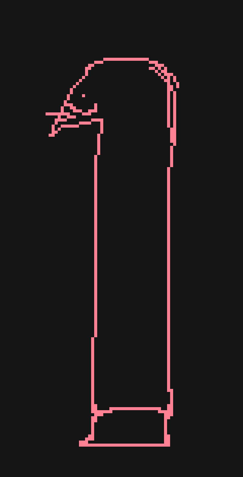 [011f2d] throws one of those huge duct pipes at you that have a bend and big empty space in the tube or whatever