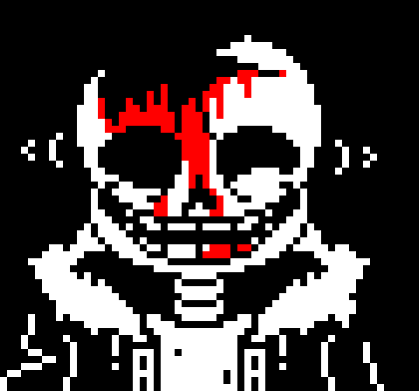 [7ce906] *(He'd go towards twilight.) -HorrorTale Sans