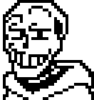 jg!underswap papyrus sprite sheet
