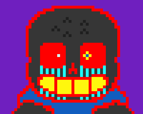 *flings strings around* - ERROR!sans