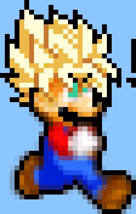 [4560b5] ssj mario run 3 sprite