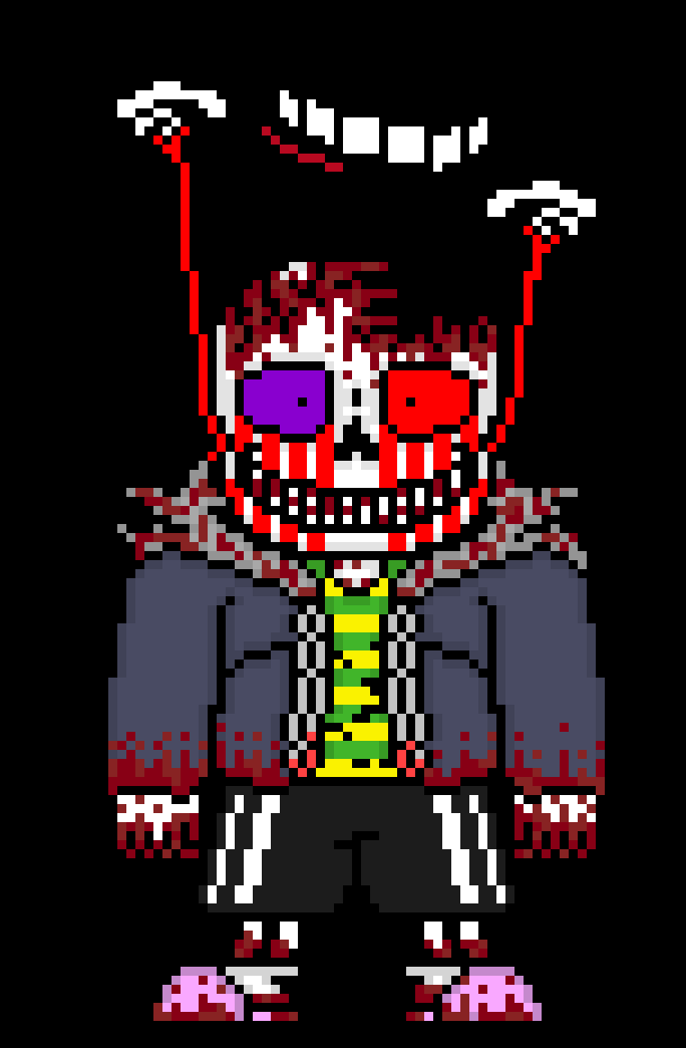 [2b1f9b] *sees classic* *Familiar voice* hmm from what i heard my puppet can kill classic without the omniverse falling apart