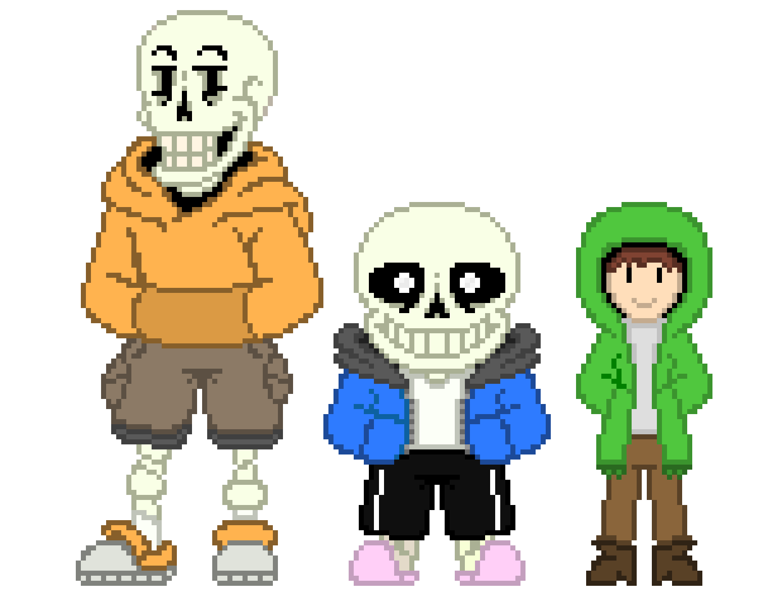 The Bad Time Trio (Normal Eyes)