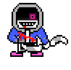[071788] Dusttale last genocide overworld sprite phase 2