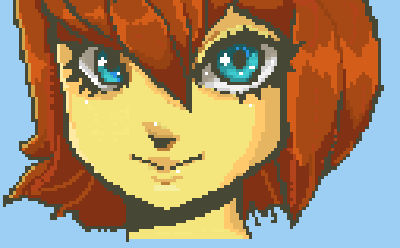 [9664c4] BLue eyes~