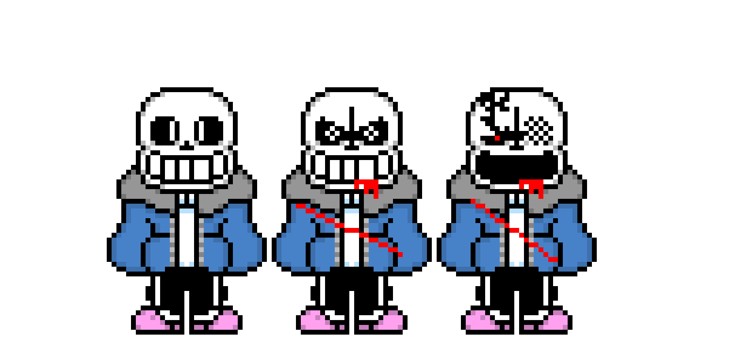 [5c326d] Custom last breath Sans sprite (Overworld)