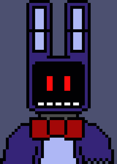 [b9de0d] *he goes in the hallways* - withered bonnie