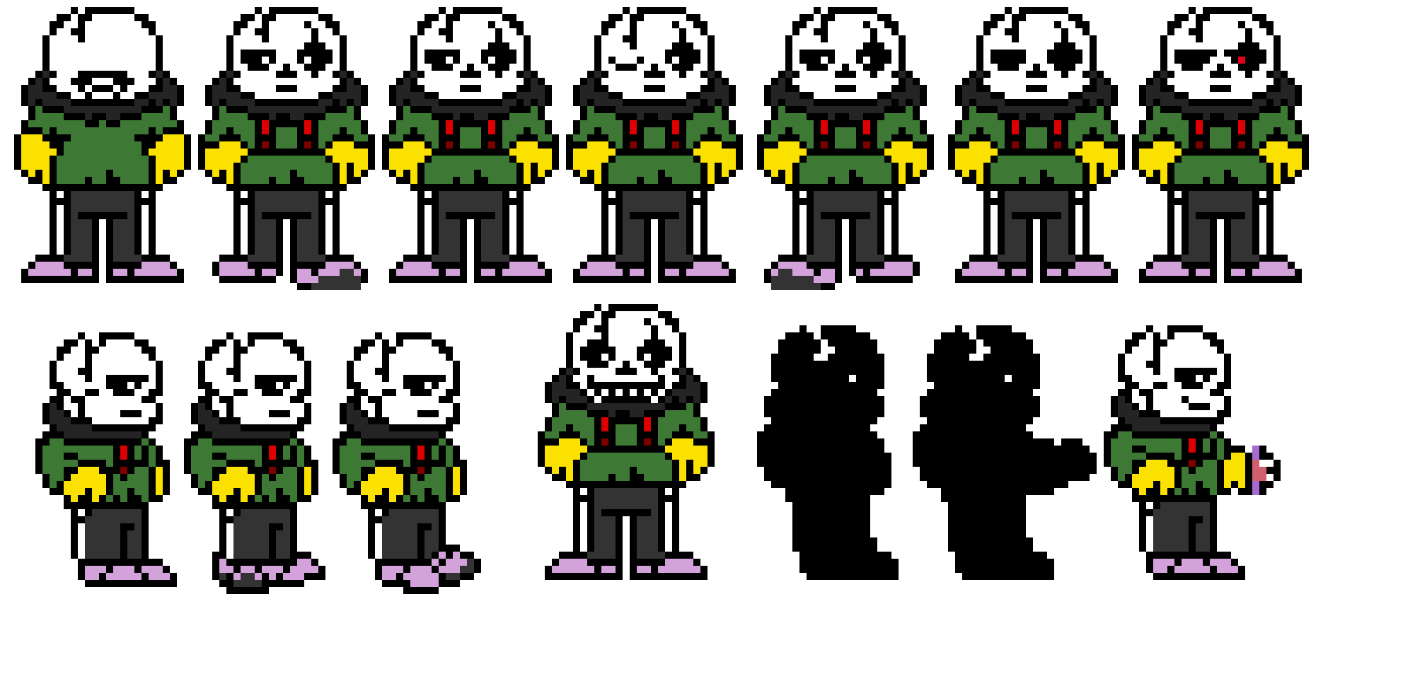 [9664c4] gastersans and chara sans put together