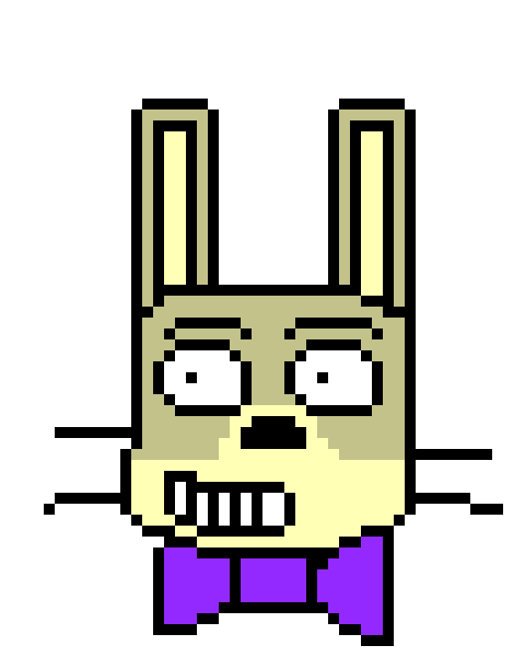 [b9de0d] (rainbow i gtg) - withered bonnie