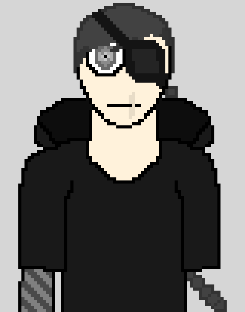 [b65fcc] *Appears Floating Next To Black* You Should Respect Someone Else's Build, And Not Destroy It. - Ryōshi