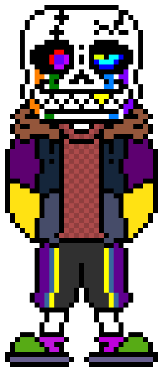 [d6b045] Au Sans: I have one blaster to create aus and another to destroy aus like ERROR