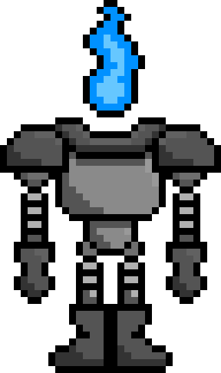 [17e579] Fire Knight (Blue)