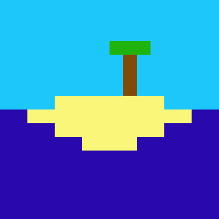 [3f4346] Desert Island
