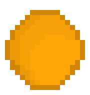 [516697] Orange Ball Pixel