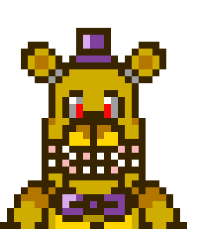[d76556] -cc would think fredbear was in his house looking like this.- -fredbear and friends (cleetus)