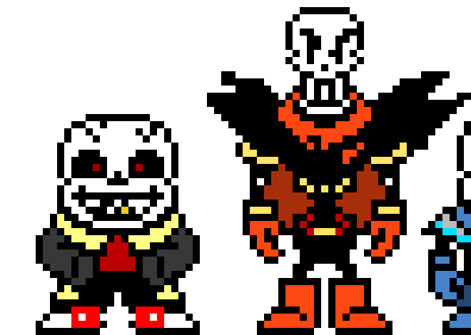 [1592d9] underfell sans and papyrus