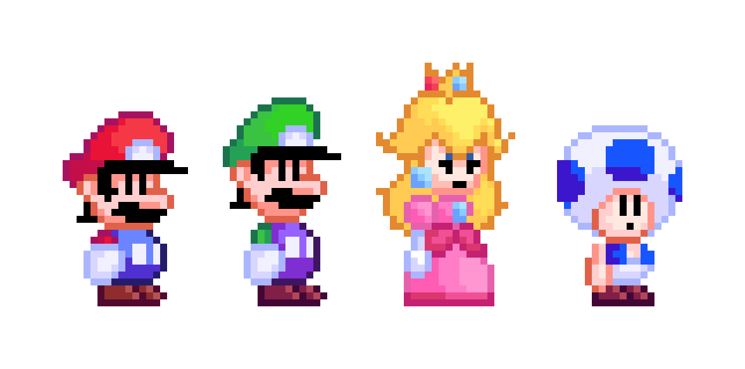 [1b2f75] Classic Styled Mario Sprites