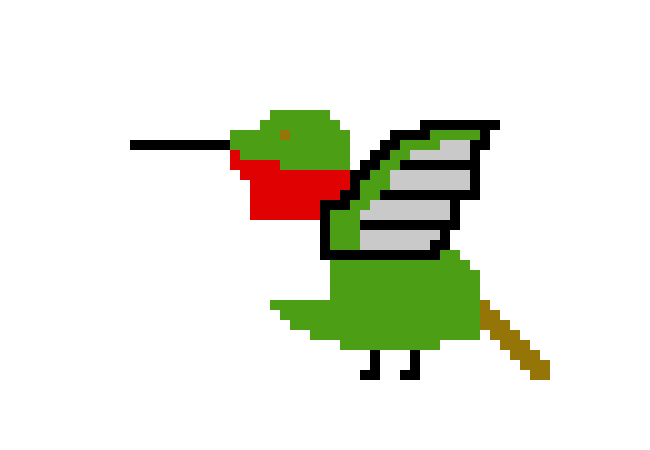 [9664c4] humming bird 