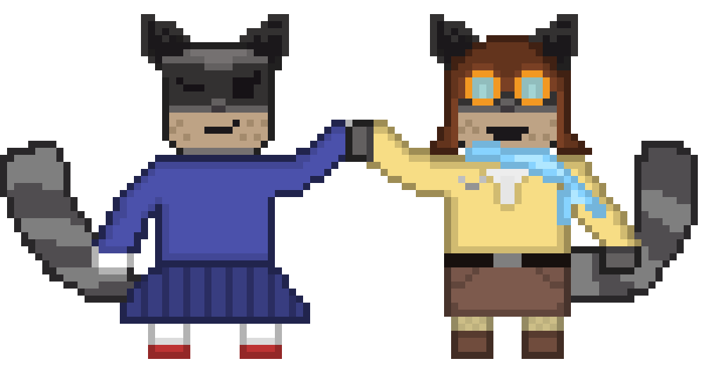 [e2a00f] Twins together