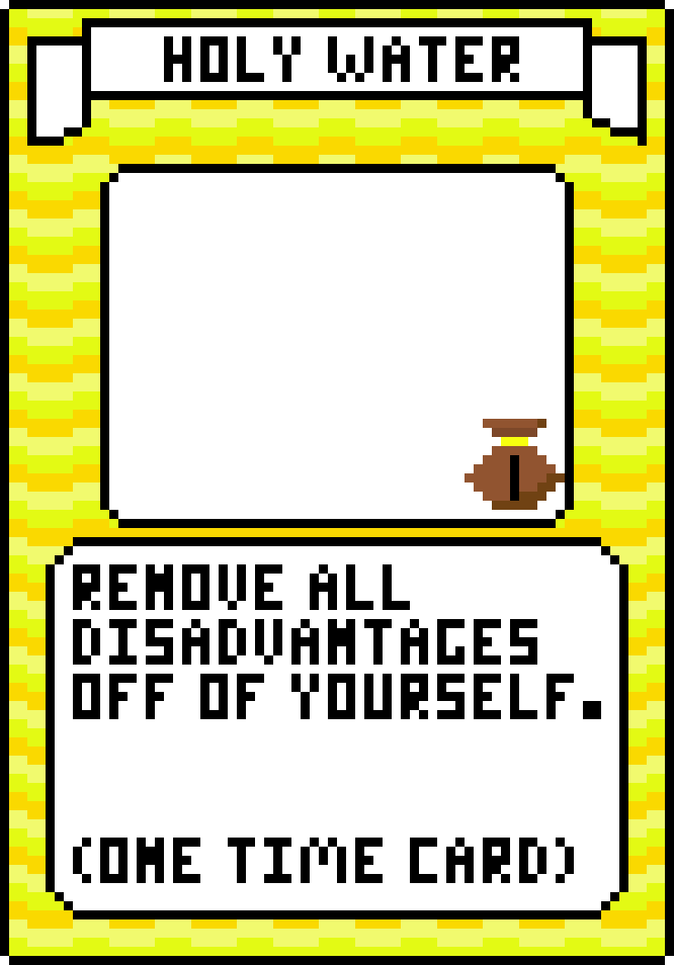 [1d80fa] Desert Holy Water Card
