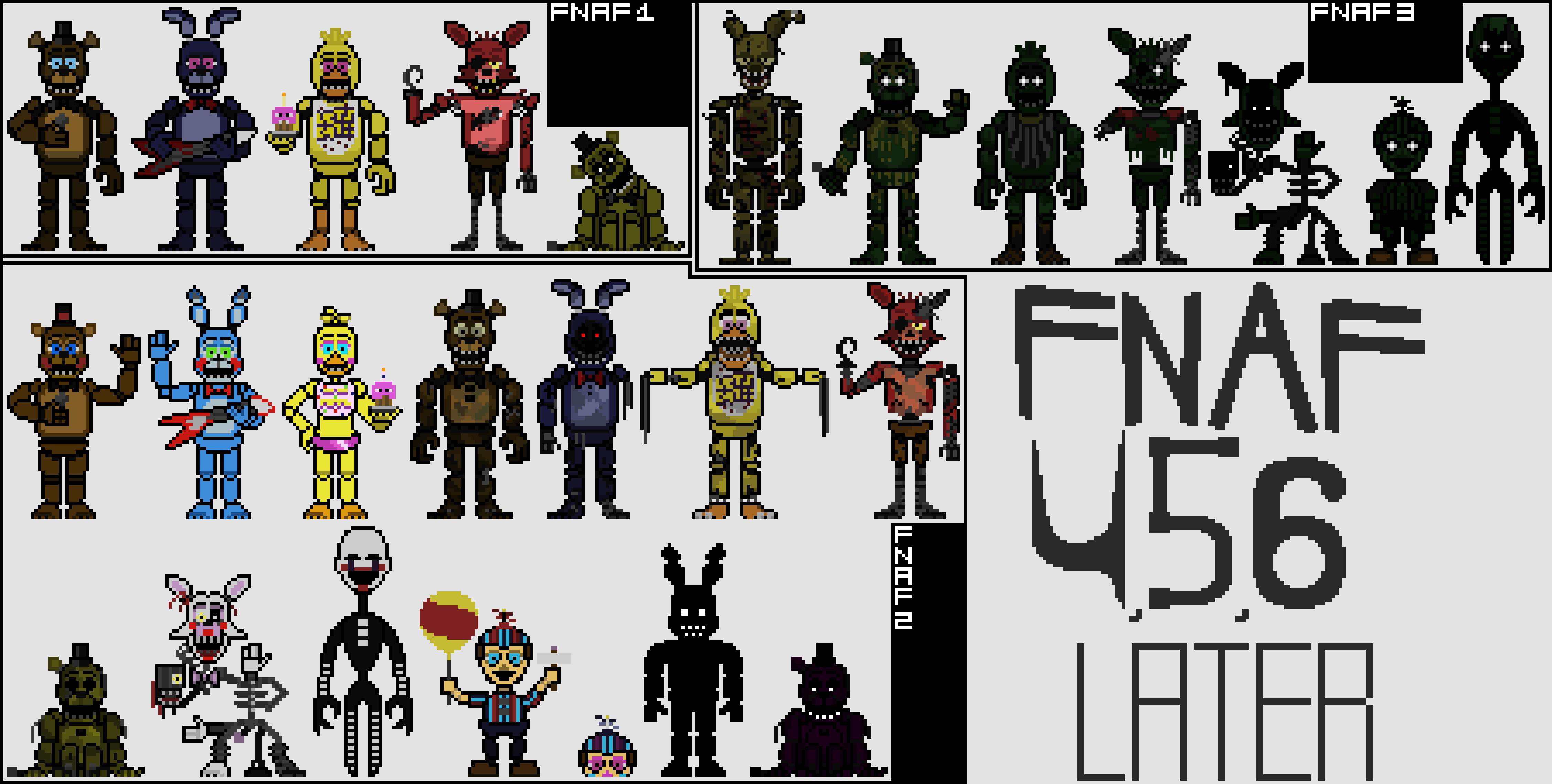 [c4ebf9] Fnaf 1-3