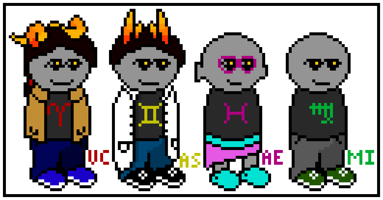 Homestuck Trash Troll Sprites