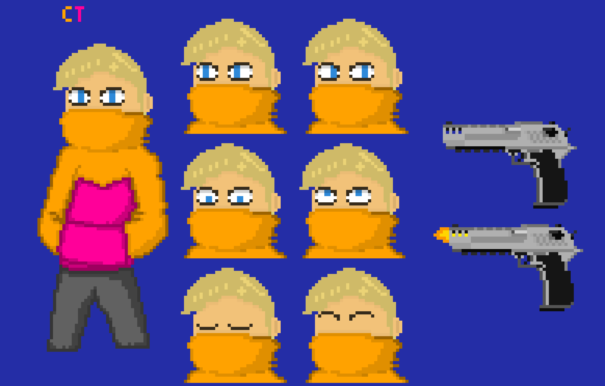 Alex/CT (I need to create a better sprite sheet.)
