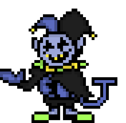 [b63bdb] (fixe) now time for true chaos! I can do ANYTHING!  *makes copies of himself and all of the copies shoot spades at Rosslyn*