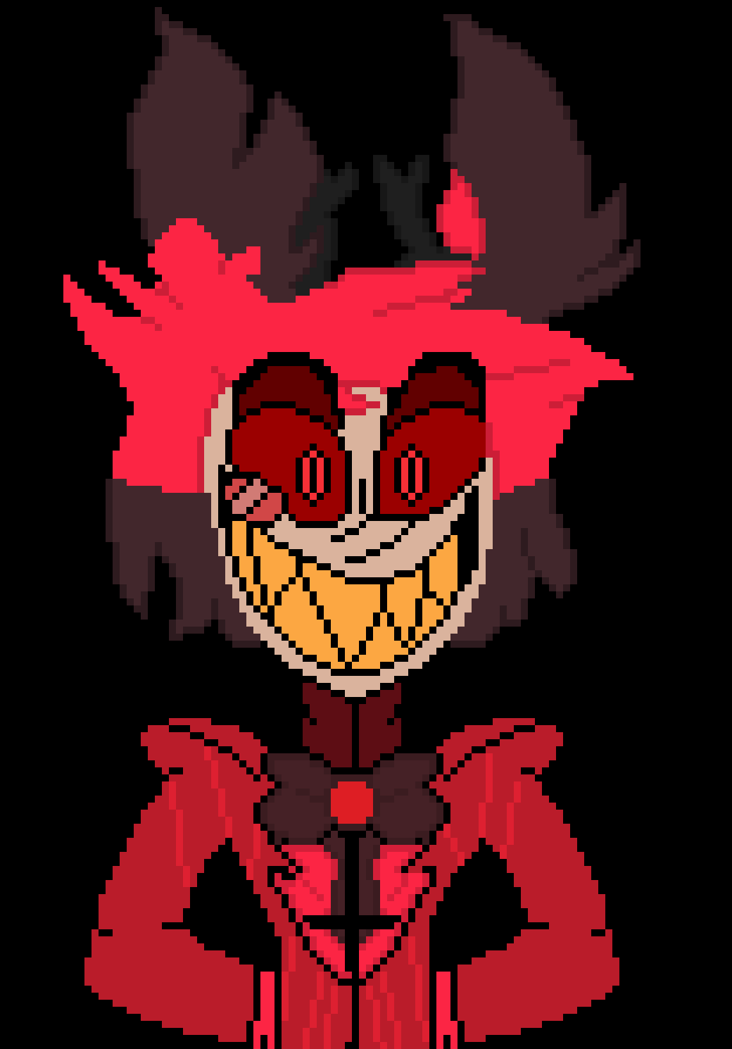 [4793a2] (delayed XD alastor said that when the skeleton said "get away now") -pats hair to fix it- you dont mind if i tag along do you?