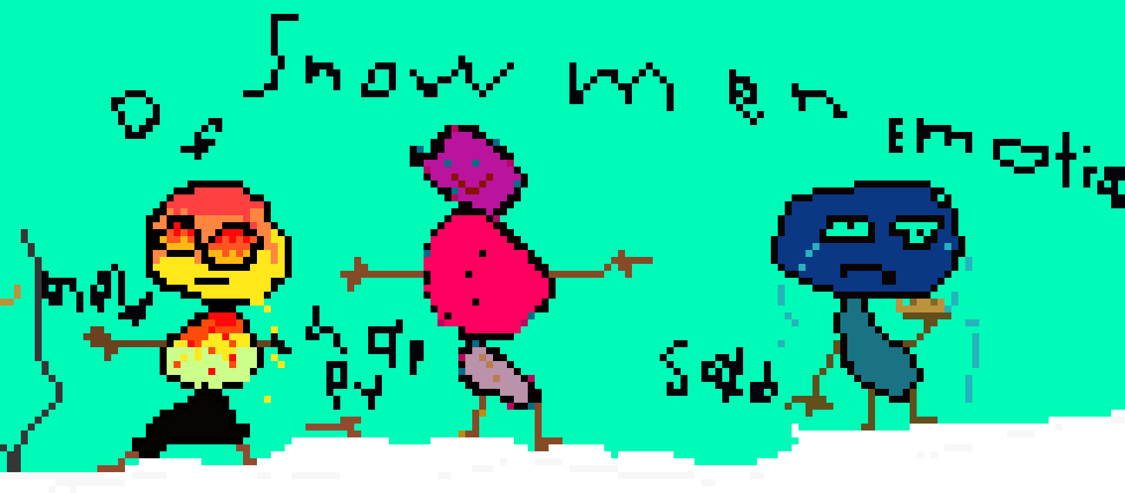 [c9c275] snowmen of emotion