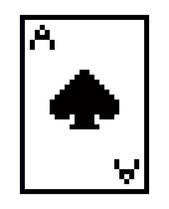 [e74500] Ace of spades 