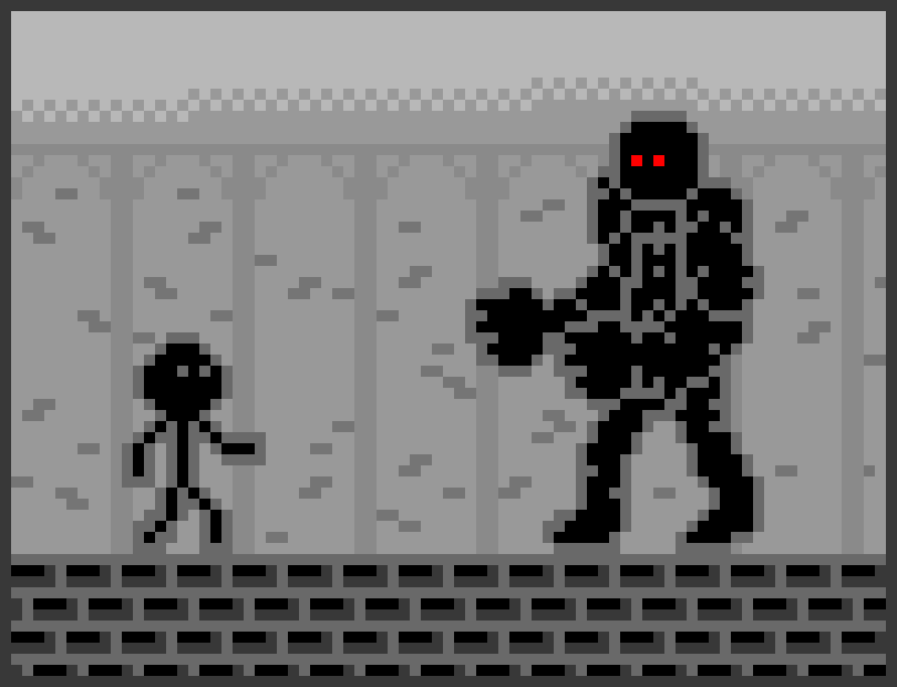 [d0afe1] Stick Man VS Thick Man