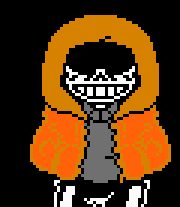 [c8bb2d] -reappears behind frisk and slices them with a katana-