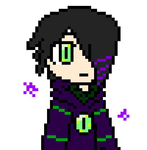 [5b2f3e] -the eye on his hoodie looks at them- Oh? Oh, sorry.. it seems my pearl hit someone again.