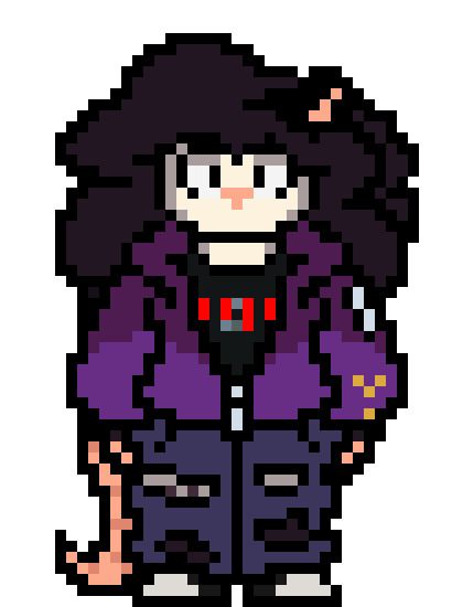 [847a9d] >dog walks in